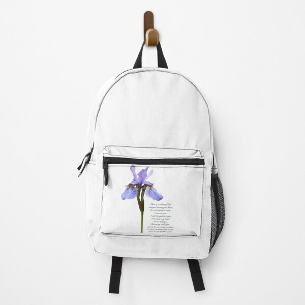 Item preview, Iris Flower Art With Sympathy And Grief Poem designed and sold by Sharon Cummings Art.