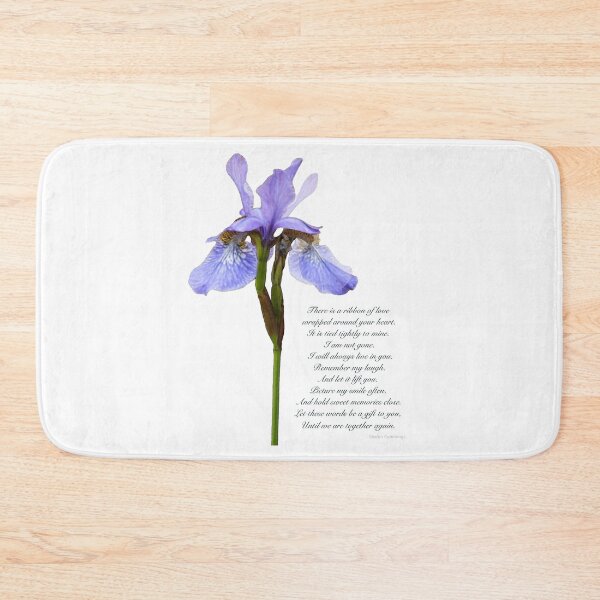 Item preview, Iris Flower Art With Sympathy And Grief Poem designed and sold by Sharon Cummings Art.