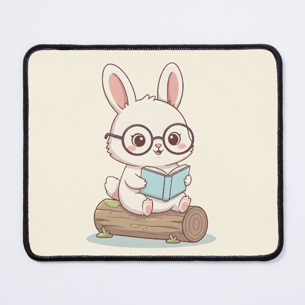 Item preview, Little rabbit and Their Favorite Book in Their Reading Nook designed and sold by Dizartico.