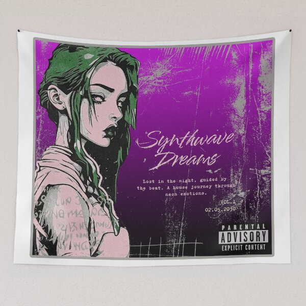 Item preview, Synthwave Dreams designed and sold by basuritas.