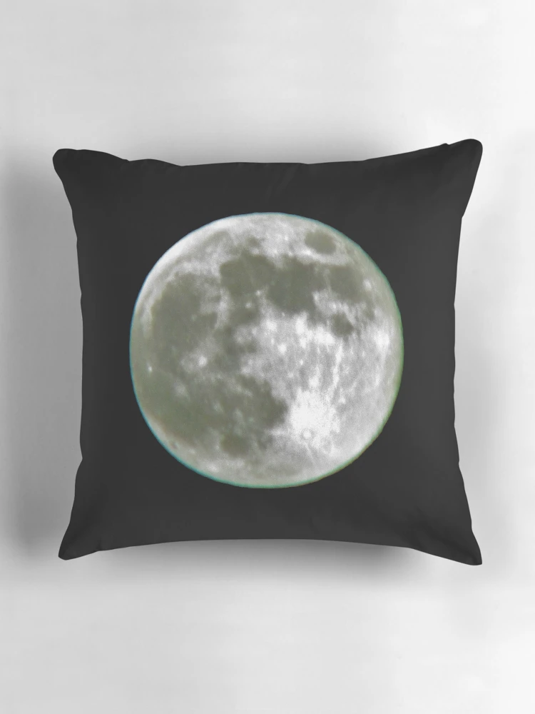 Thumbnail 3 of 4, Pillow, Moon Sticker designed and sold by RozDoz.