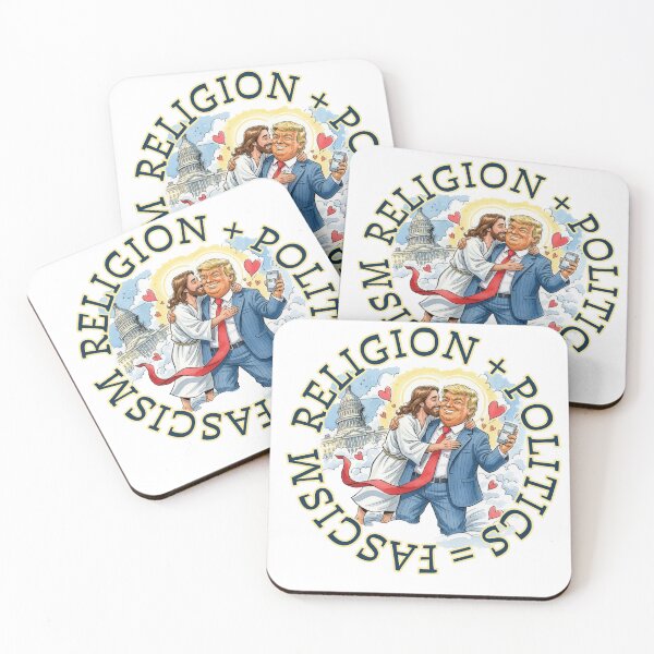 Item preview, Religion Plus Politics Equals Fascism designed and sold by irregulargoods.