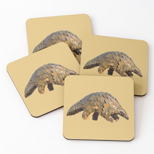 Item preview, P is for Pangolin,Pangolin Illustration – Unique Scaly Mammal Artwork designed and sold by PrettylittlepastelUk.