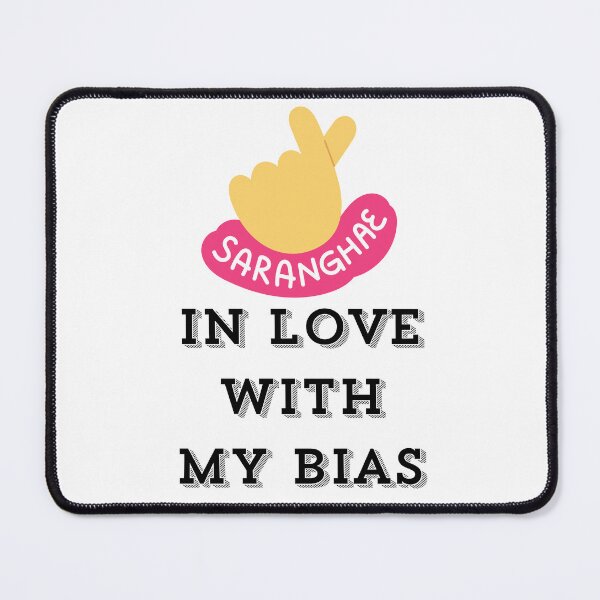 Item preview, In love with my bias fun k Pop design designed and sold by QuirkStation.