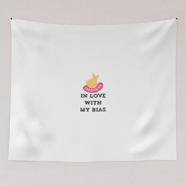 Item preview, In love with my bias fun k Pop design designed and sold by QuirkStation.