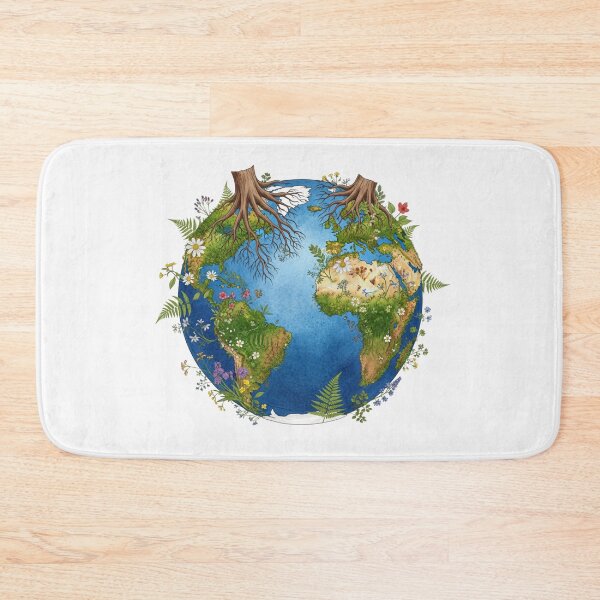 Item preview, Anatomy of Gaia - Vintage Botanical Planet Earth Day 2026 designed and sold by Design_Your_Day.