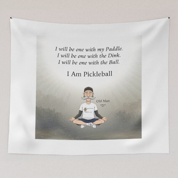 Item preview, One with Pickleball...Old Man "D" designed and sold by Picklenut1969.