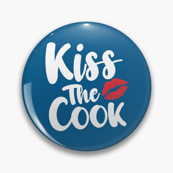 Item preview, Kiss The Cook. Funny Cooking Quote. Novelty Cooking. Kitchen Quote.  designed and sold by DesignHouse07.