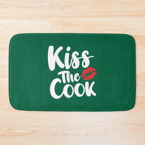 Item preview, Kiss The Cook. Funny Cooking Quote. Novelty Cooking. Kitchen Quote.  designed and sold by DesignHouse07.