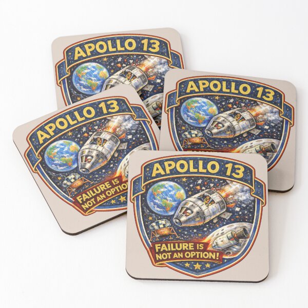 Item preview,  Apollo 13 -  Courage in Orbit Logo designed and sold by Nature's Palette.