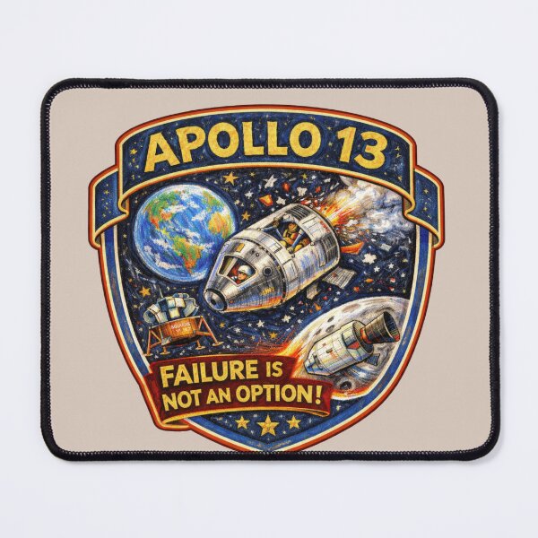 Item preview,  Apollo 13 -  Courage in Orbit Logo designed and sold by Nature's Palette.