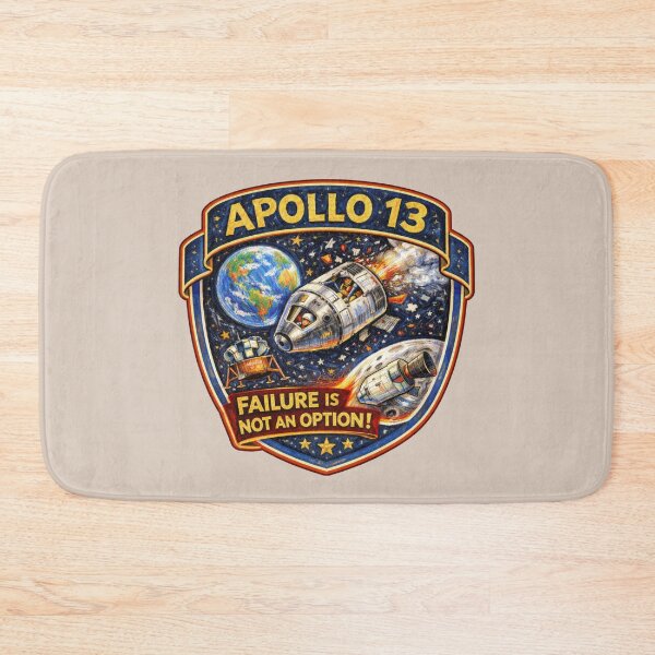 Item preview,  Apollo 13 -  Courage in Orbit Logo designed and sold by Nature's Palette.