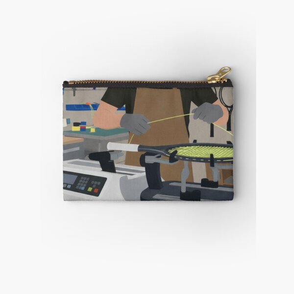Item preview, Racquet Stringer – Professional Tennis Stringing Illustration designed and sold by waldex44.