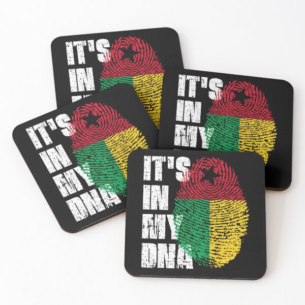 Item preview, IT'S IN MY DNA Guinea-Bissau Flag Roots designed and sold by CosmoKitsch.