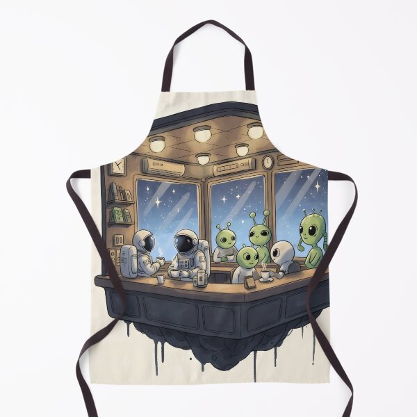 Item preview, Café Among the Stars designed and sold by Worlds in Pieces.