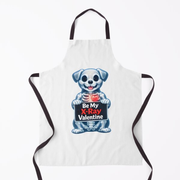 Item preview, Be My X-Ray Valentine – Cute Veterinary Radiology Dog Skeleton designed and sold by Bettybee00.