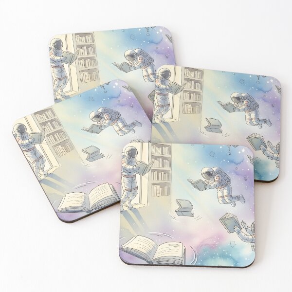 Item preview, Cozy Space: The Floating Library designed and sold by Worlds in Pieces.