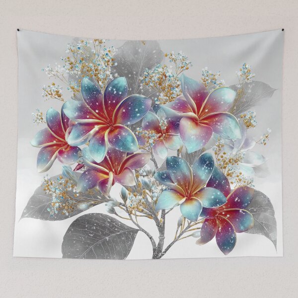 Item preview, Nebula Blossoms in Frost designed and sold by bloorose.