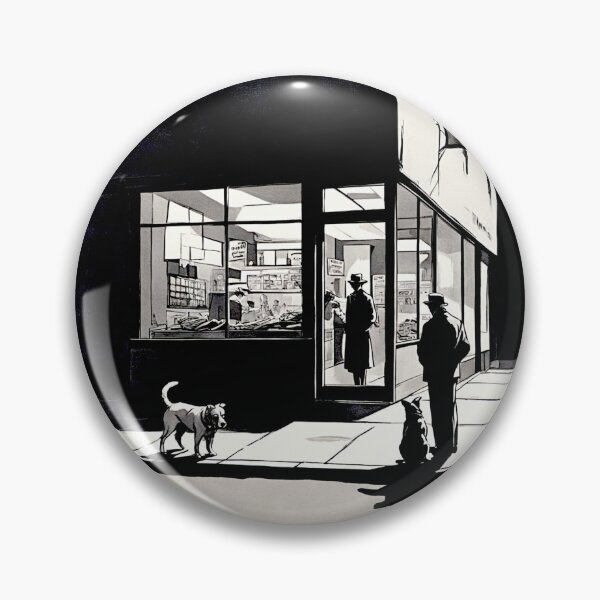 Item preview, City Pause: Dogs at the Corner Store #6 designed and sold by Helios Be. Lavsh.