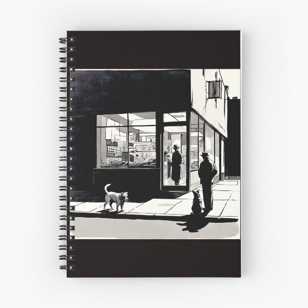 Item preview, City Pause: Dogs at the Corner Store #6 designed and sold by Helios Be. Lavsh.