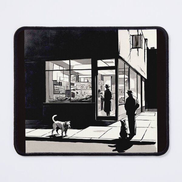 Item preview, City Pause: Dogs at the Corner Store #6 designed and sold by Helios Be. Lavsh.