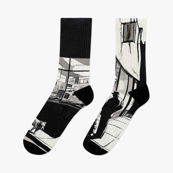 Item preview, City Pause: Dogs at the Corner Store #6 designed and sold by Helios Be. Lavsh.