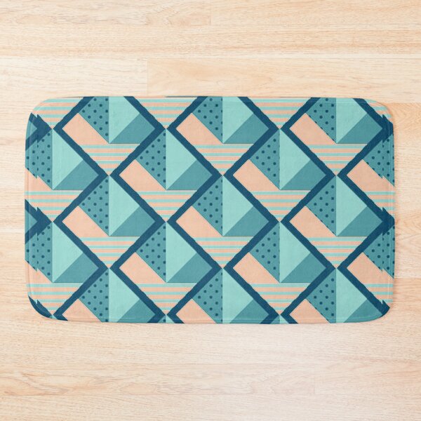 Item preview, Retro abstract geometry in pastel tones designed and sold by V-ForAll.