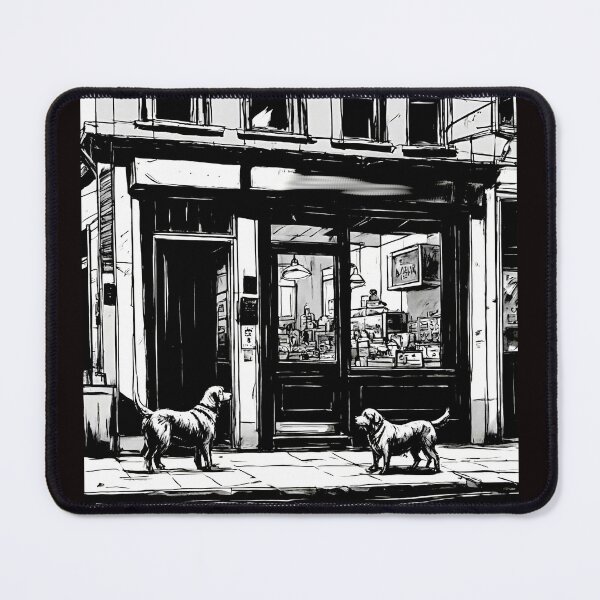 Item preview, City Pause: Dogs at the Corner Store #7 designed and sold by Helios Be. Lavsh.