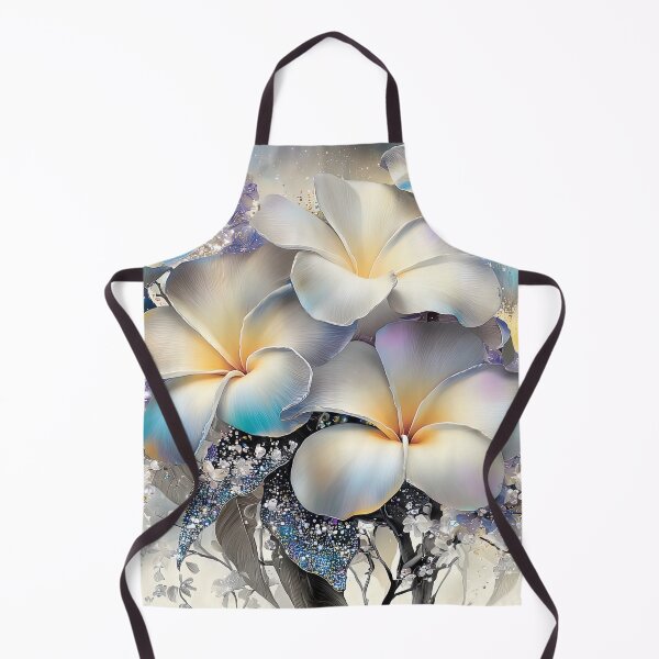 Item preview, Starlight Plumeria of the Azure Mist designed and sold by bloorose.