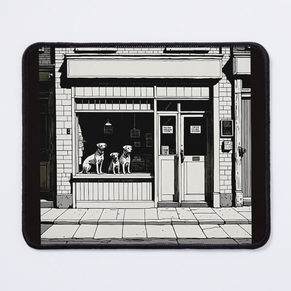 Item preview, City Pause: Dogs at the Corner Store #8 designed and sold by Helios Be. Lavsh.