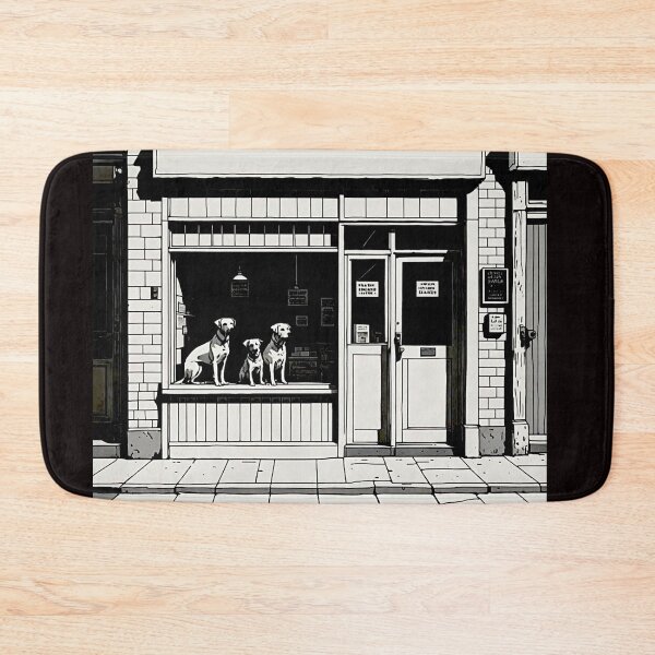 Item preview, City Pause: Dogs at the Corner Store #8 designed and sold by Helios Be. Lavsh.