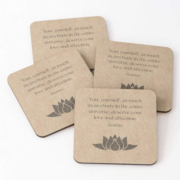 Item preview, Buddha quotes with lotus designed and sold by WookyPrayer.