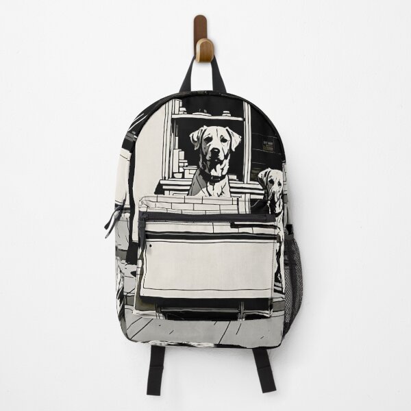 Item preview, City Pause: Dogs at the Corner Store #9 designed and sold by Helios Be. Lavsh.
