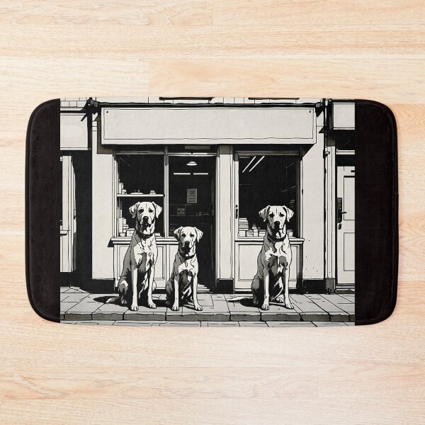 Item preview, City Pause: Dogs at the Corner Store #9 designed and sold by Helios Be. Lavsh.