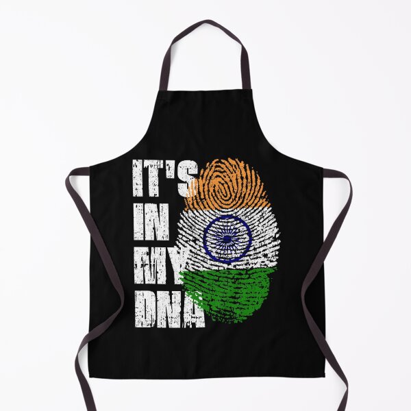 Item preview, IT'S IN MY DNA India Flag Roots designed and sold by CosmoKitsch.