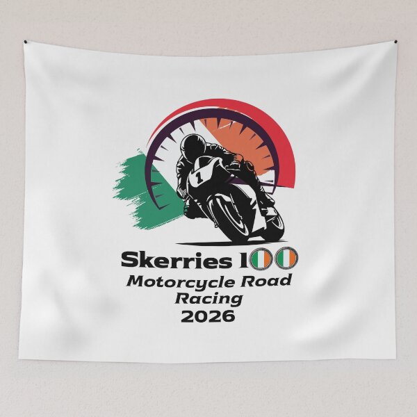 Item preview, Irish Motorcycle Road Racing - Skerries 100. designed and sold by MPC-Mince-Pies.