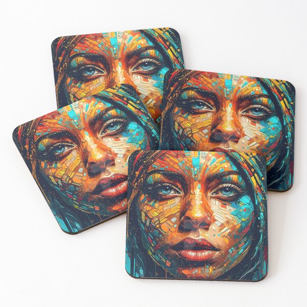 Item preview, Retrato Abstrato designed and sold by SuperNerdStore.