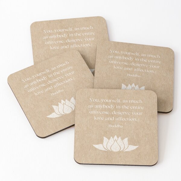 Item preview, Buddha quotes with lotus designed and sold by WookyPrayer.