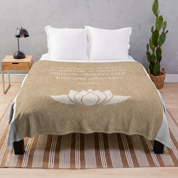 Item preview, Buddha quotes with lotus designed and sold by WookyPrayer.