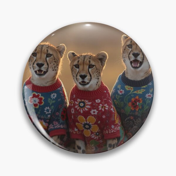 Item preview, Fashionable cheetahs in the jungle. designed and sold by Knock on my door.