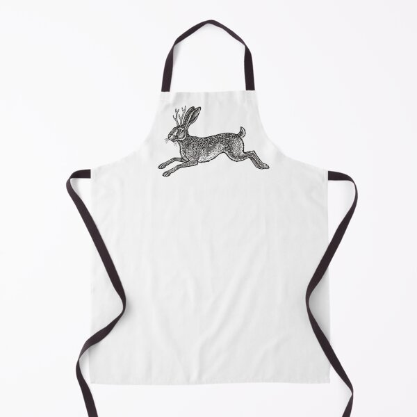 Item preview, Jackalope woodcut-style 2026 black and white designed and sold by S-M-P-A.