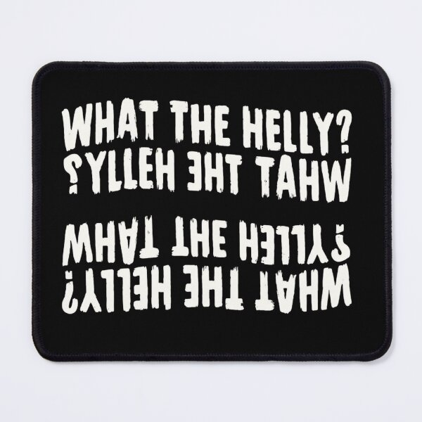 Item preview, What The Helly? - Retro Warped Text Slang designed and sold by coutfits.