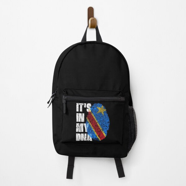 Item preview, IT'S IN MY DNA Democratic Republic of the Congo Flag Roots designed and sold by CosmoKitsch.