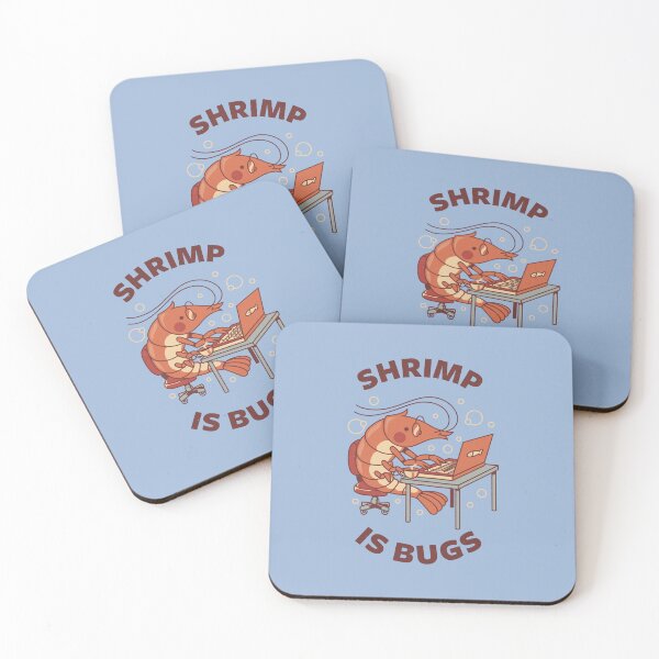 Item preview, Shrimp Is Bugs by Tobe Fonseca designed and sold by Tobe Fonseca®.