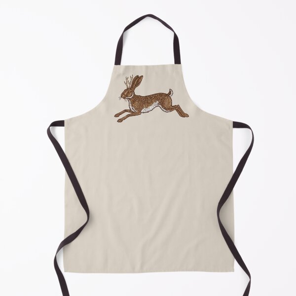 Item preview, Jackalope woodcut style 2026 brown designed and sold by S-M-P-A.
