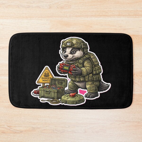 Item preview, Military Badger designed and sold by Tactical Override.