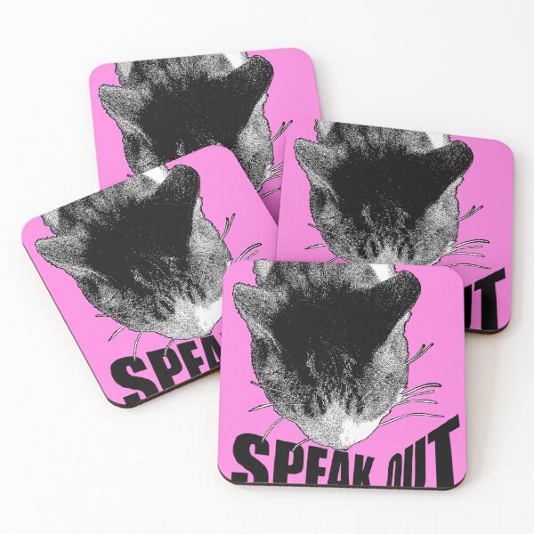 Item preview, Speak out & Refuse to remain silent - Feline Wisdom for Collective Liberation  designed and sold by LYUUniverse.