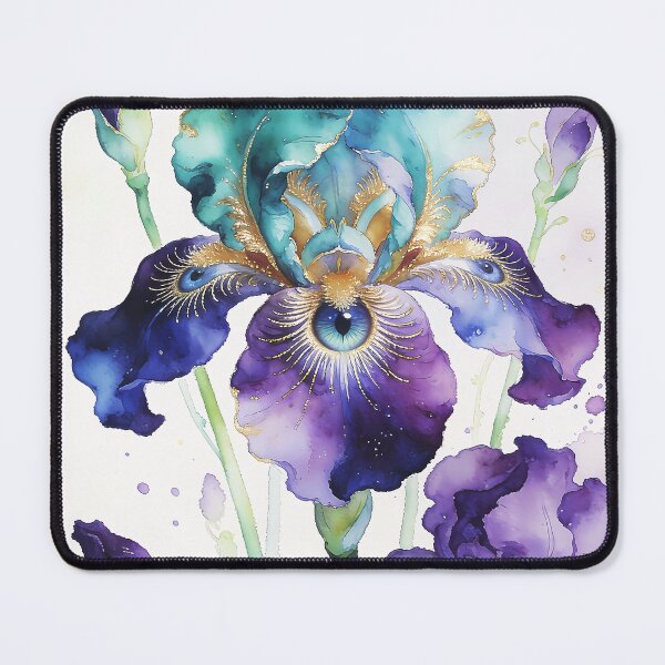 Item preview, Sacred Iris Bloom designed and sold by soulfulpalette.