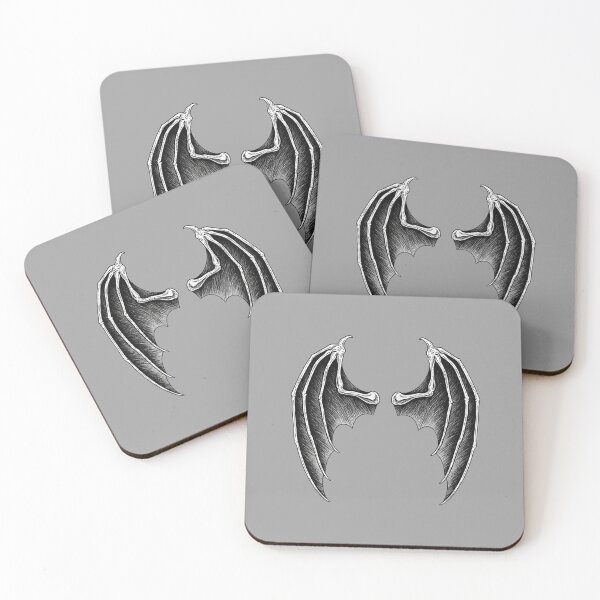 Item preview, BAT wings pair (order BACK side of shirt) designed and sold by S-M-P-A.