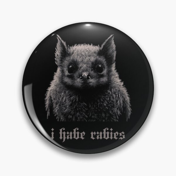 Item preview, I Have Rabies Bat Shirt Grunge Y2k T-shirt Vintage Sweatshirt Unhinged Meme Hoodie Weird Dark Humor designed and sold by LessIsLoud.